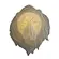 Geometry Lion Head Sandstone Wall Decor LED Light